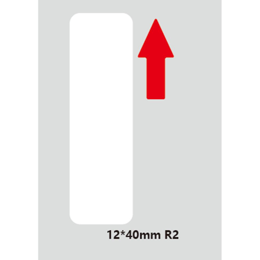 12mm x 40mm – blanca