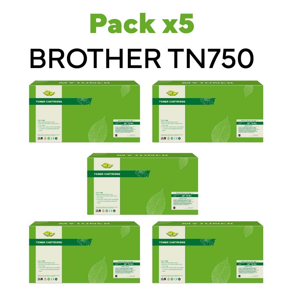 pack x5 tn750